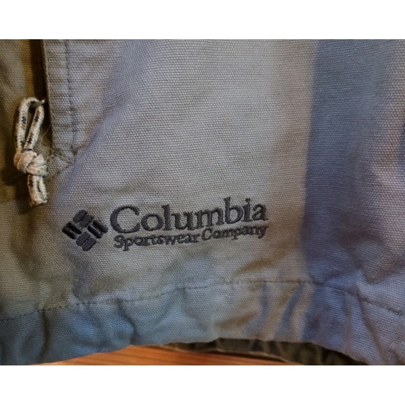 Vintage Columbia Canvas Jacket Mens XXL Utility Chore Barn Workwear Green Cotton - Picture 2 of 16